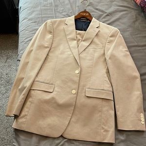 Tommy Hilfiger tan suit